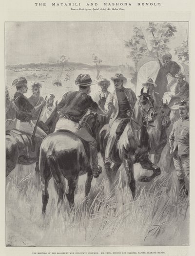 A revolta de Matabili e Mashona de William Heysham Overend