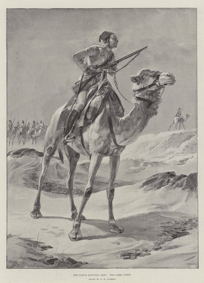 O Exército Egípcio Nativo, o Corpo de Camelo de William Heysham Overend