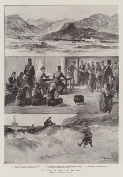 O alívio dos armênios afligidos de William Heysham Overend