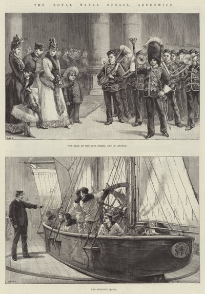 A Royal Naval School, Greenwich de William Heysham Overend