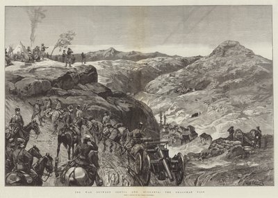 A guerra entre Servia e a Bulgária, o Passo Dragoman de William Heysham Overend