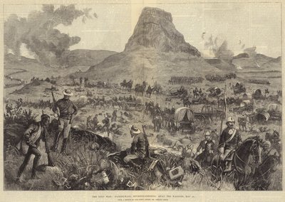 A Guerra Zulu, Isandhlwana revisitado, buscando os Waggons, 21 de maio de William Heysham Overend