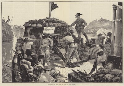 Guerra no Nilo, um traço no inimigo de William Heysham Overend