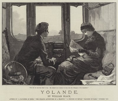 Yolande, de William Black de William Heysham Overend