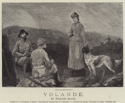 Yolande, de William Black de William Heysham Overend