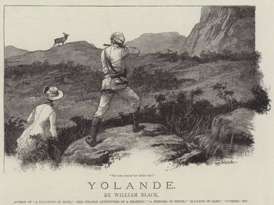 Yolande, de William Black de William Heysham Overend