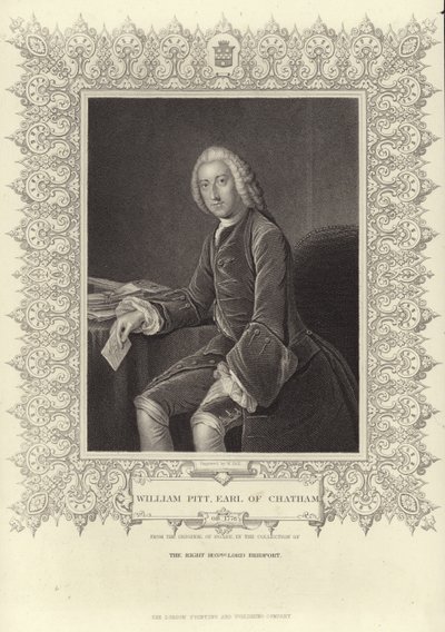 Retrato de William Pitt, o Velho de William Hoare