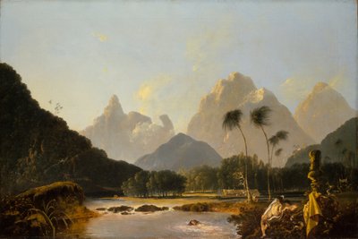 Baía de Oaitepeha, Tahiti de William Hodges