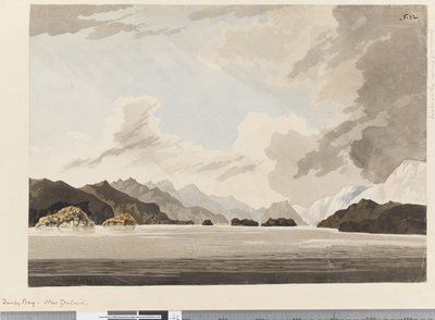 Página 32 Dusky Bay, Nova Zelândia de William Hodges