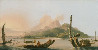 Tahiti: Rumo a sudeste 1773 de William Hodges