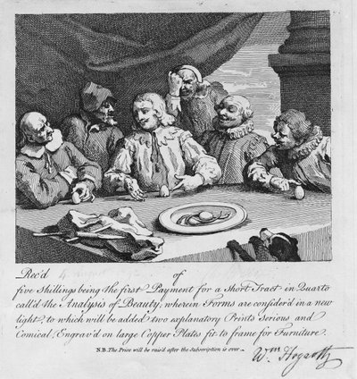 Columbus Breaking the Egg, 1752 de William Hogarth