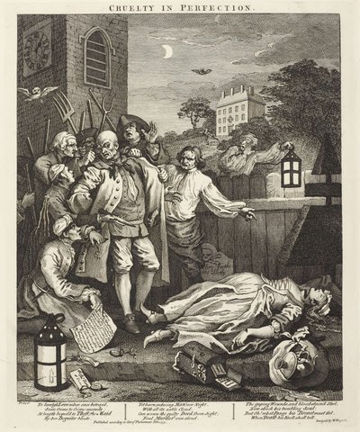 Crueldade na perfeição de William Hogarth