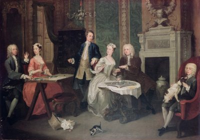Festa Familiar de William Hogarth
