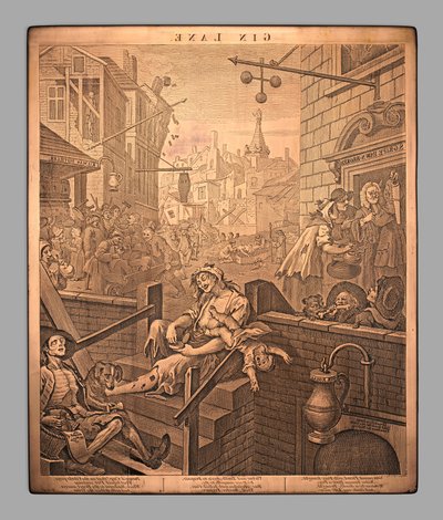 Beco do gim de William Hogarth