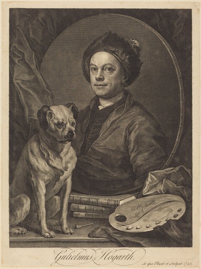 Gulielmus Hogarth de William Hogarth