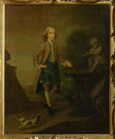Horace Walpole, 10 anos, 1727-8 de William Hogarth