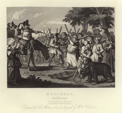 Hudibras por Samuel Butler de William Hogarth