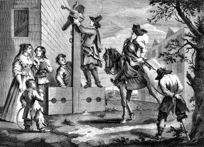 Hudibras por William Hogarth de William Hogarth