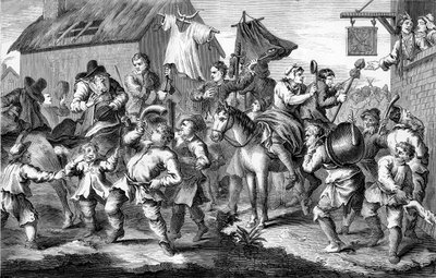 Hudibras por William Hogarth de William Hogarth