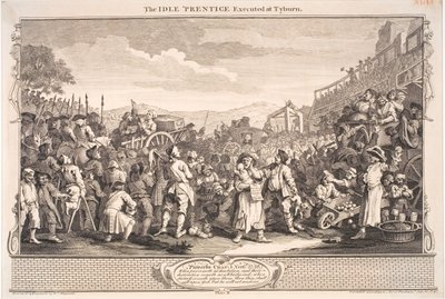 Indústria e ociosidade de William Hogarth