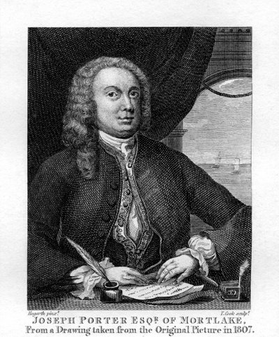Joseph Porter por William Hogarth de William Hogarth