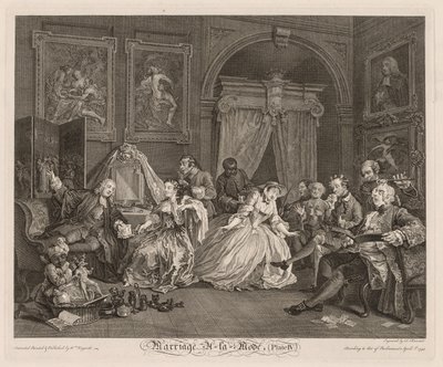 Casamento na moda: a cena do banheiro de William Hogarth
