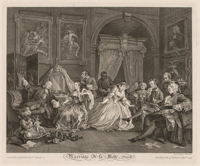 Casamento na moda: a cena do banheiro de William Hogarth