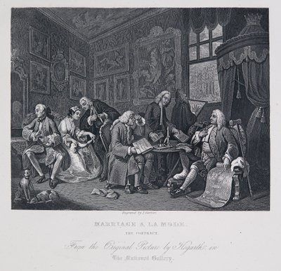 Casamento à la Mode: O contrato de William Hogarth