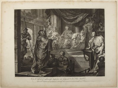 Paulo perante Félix de William Hogarth