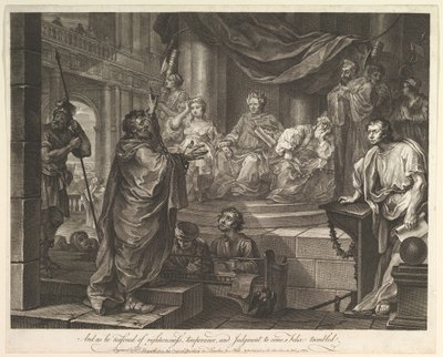 Paul Before Felix, 5 de fevereiro de 1752. de William Hogarth