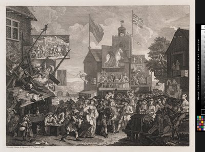 Southwark Fair de William Hogarth