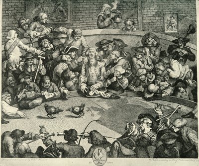 Esporte no século XVIII, c1720-1764, 1925. de William Hogarth