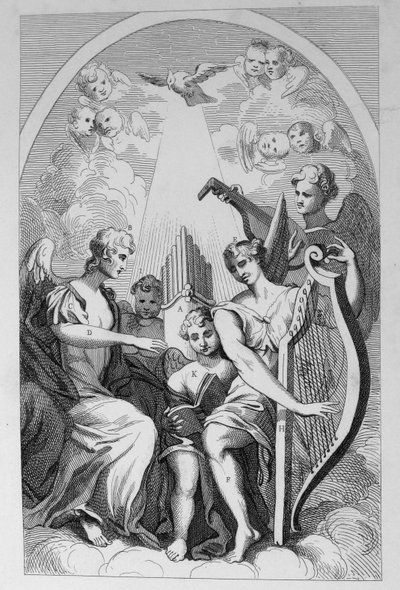 O pedaço de altar de St Clements dinamarqueses, Strand de William Hogarth