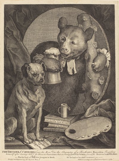 The Bruiser de William Hogarth