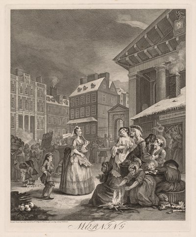 As quatro horas do dia de William Hogarth