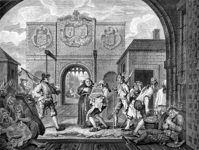 The Gates of Calais, de William Hogarth de William Hogarth
