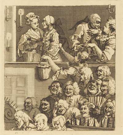 O público risonho de William Hogarth