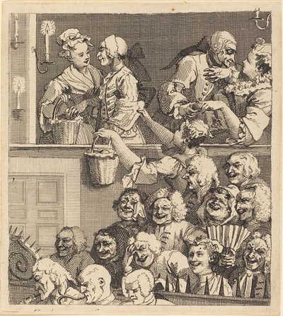 O público risonho de William Hogarth