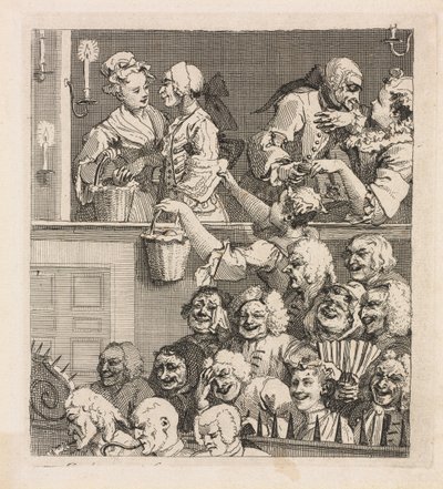 O público risonho de William Hogarth