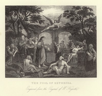 A piscina de Bethesda de William Hogarth