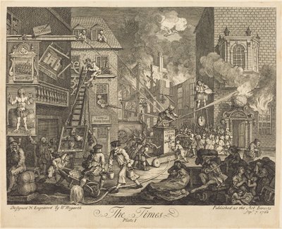 The Times, pl.1 de William Hogarth