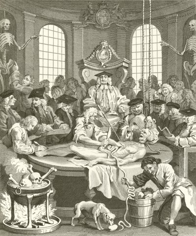 Os quatro estágios da crueldade de William Hogarth