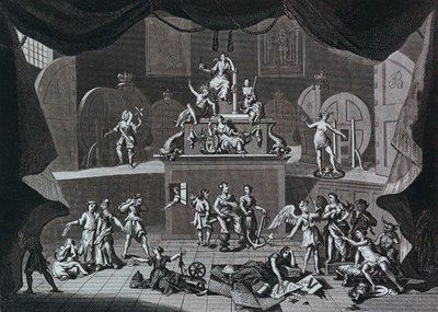 A lotaria de William Hogarth