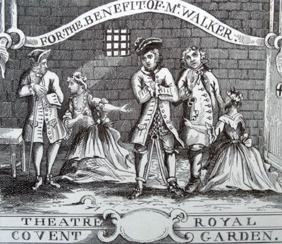 Bilhete para o teatro de William Hogarth