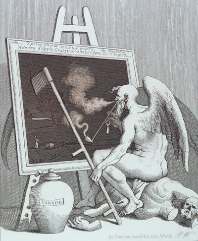 À Natureza e a si próprio apelar de William Hogarth
