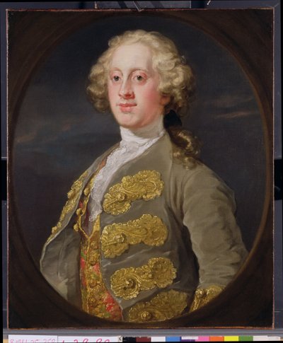 William Cavendish, Marquês de Hartington, 4º Duque de Devonshire (1720-64) 1741 de William Hogarth