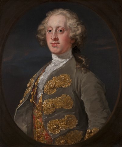 William Cavendish, Marquês de Hartington, mais tarde quarto Duque de Devonshire de William Hogarth