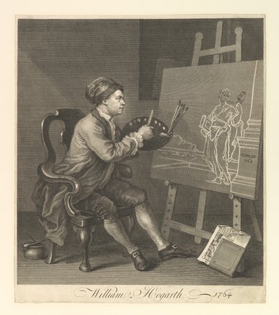 William Hogarth, pintor-sargento de Sua Majestade, 1764. de William Hogarth