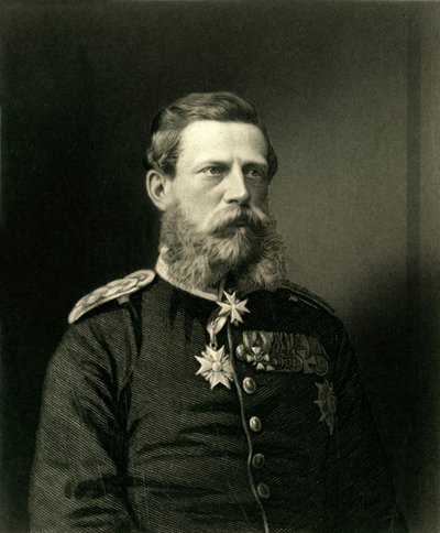 "Príncipe Herdeiro da Prússia", c1872. de William Holl