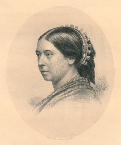 Sua Majestade a Rainha, c1860s. de William Holl
